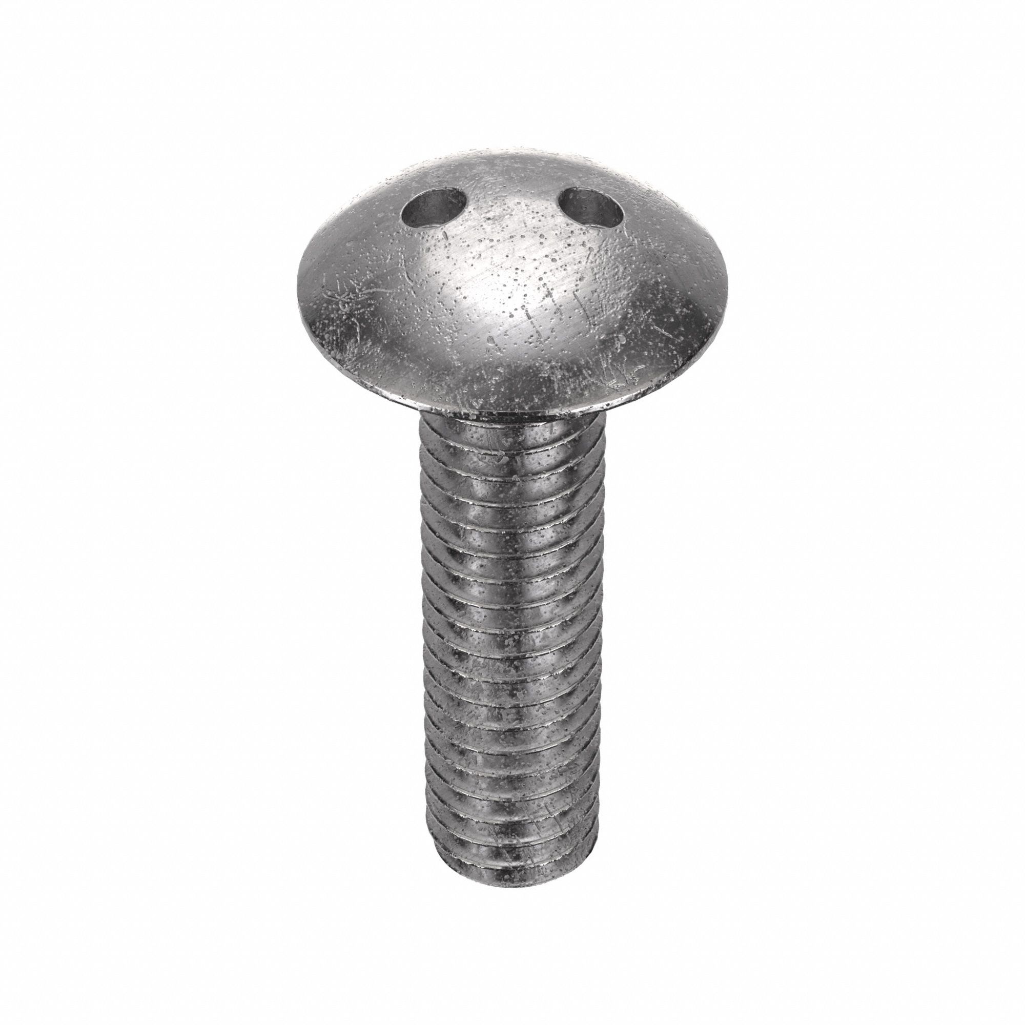5/16"18 Thread Size, 1 1/4 in Lg, Tamper Resistant Screw 5KA40