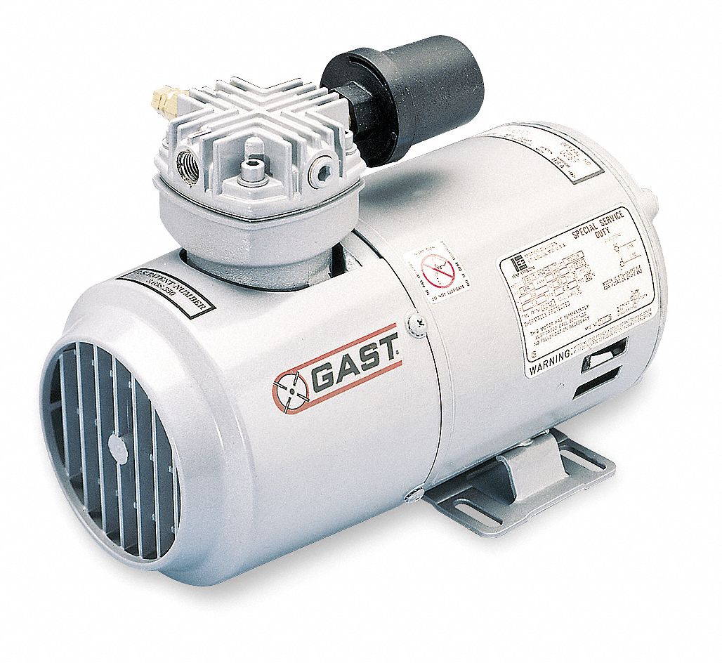 Gast compressor clearance