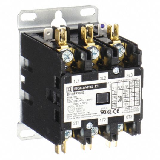 Contactor, 2 Pole - 220V 30A