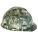 SLOTTED CAP, CSA Z94.1-2005, TYPE 1, CLASS E, PE, 4-PT FAS-TRAC III RATCHET, FRONT BRIM, WHT