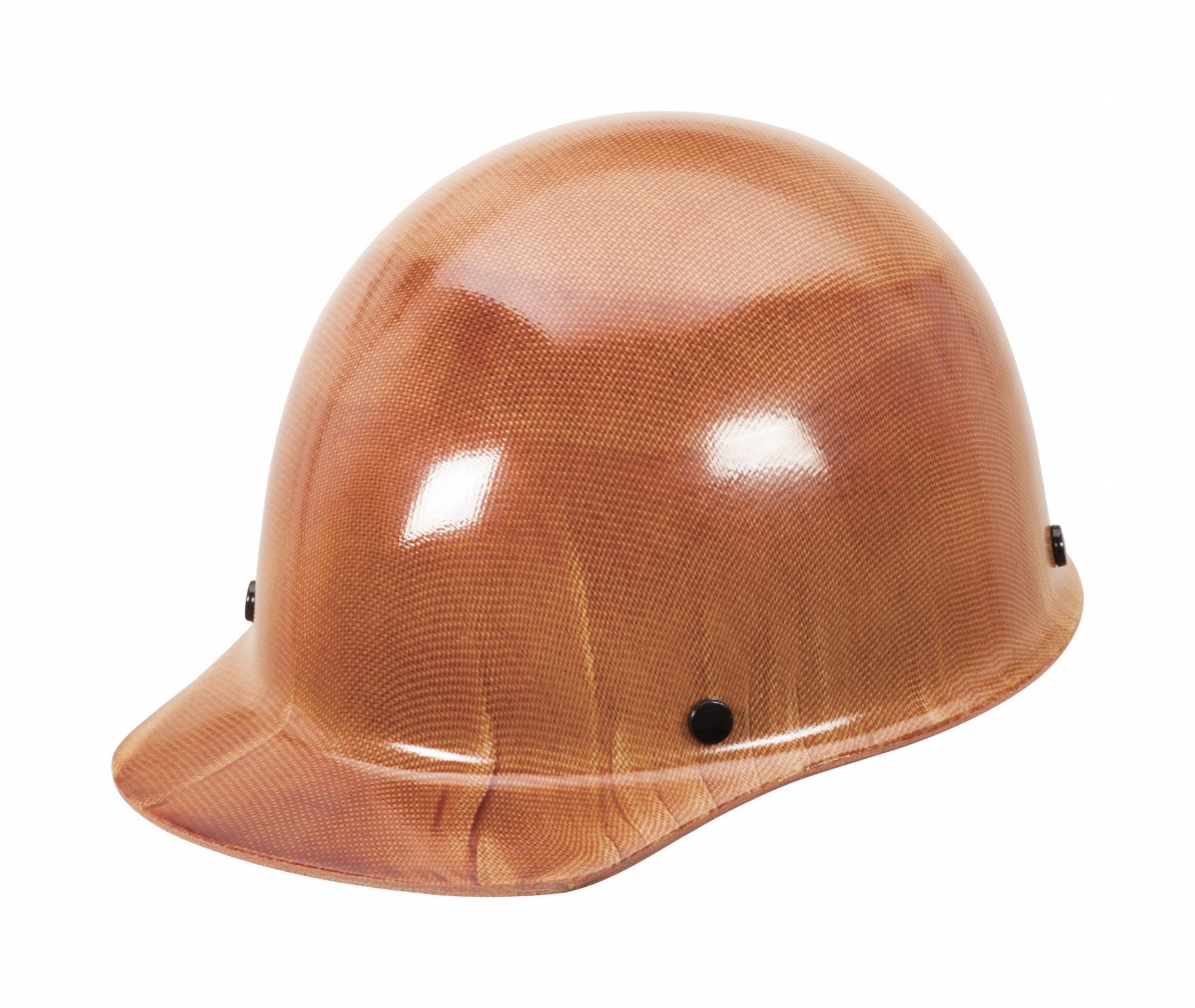 Hard Hat: Tan, No Graphics, Pinlock, Phenolic, Lamp Bracket & Cord Holder, MSA, Solid, Skullgard