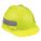 SLOTTED CAP, CSA, TYPE 1, CLASS E, PE, 4-PT FAS-TRAC III RATCHET, FRONT BRIM, HI-VIS YLW GRN