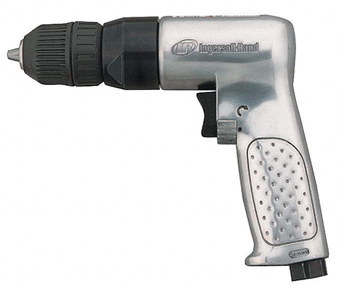DRILL, 3/8 IN CHUCK SIZE, GENERAL DUTY, 2,000 RPM FREE SPEED, 0.5 HP, KEYLESS, REVERSIBLE