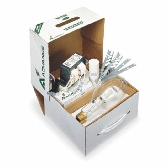 ADVANCE HID Ballast Kit with Lamp, Ballast Start Type Probe, ANSI Code