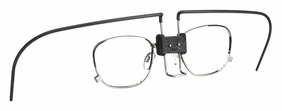 MSA Spectacle Kit, Metal, For Use With Prescription Lenses and MSA Full ...