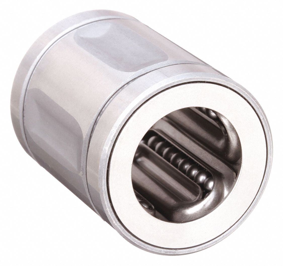 THOMSON, Closed, 0.5 in Bore Dia., Precision Ball Bushing Bearing