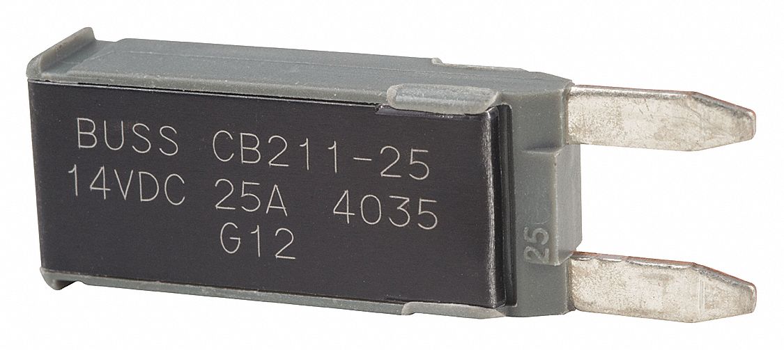 AUTOMOTIVE CIRCUIT BREAKER,CB211,25A,14V