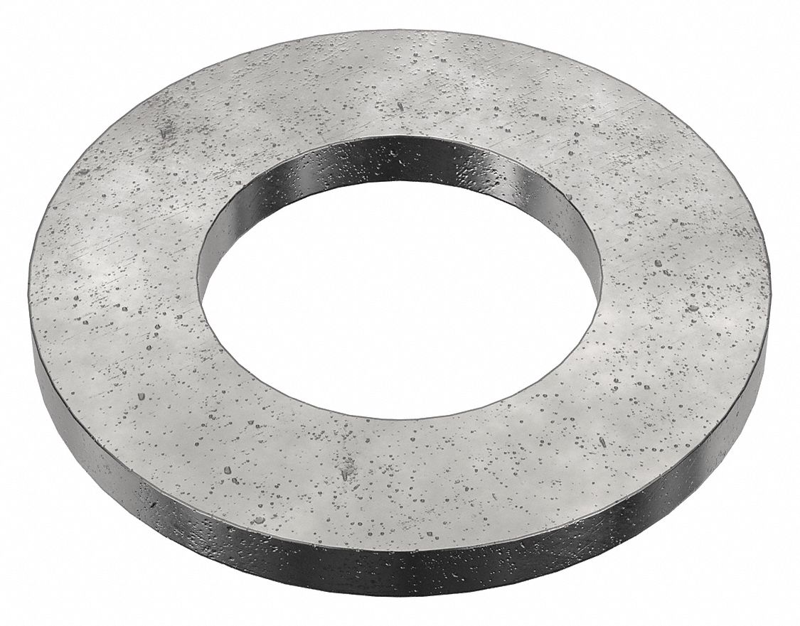 For Screw Size M48, Steel, Flat Washer 5KEG05KEG0 Grainger
