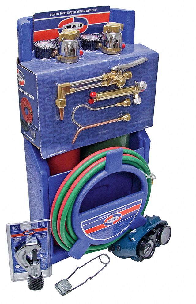 UNIWELD Welding and Cutting Kit - 5KH24|KL22P-TU - Grainger