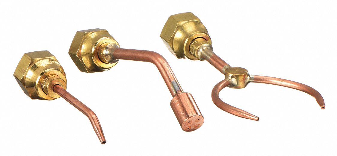 3-TIP SET, MT SERIES, SIZE 2, FOR ACETYLENE