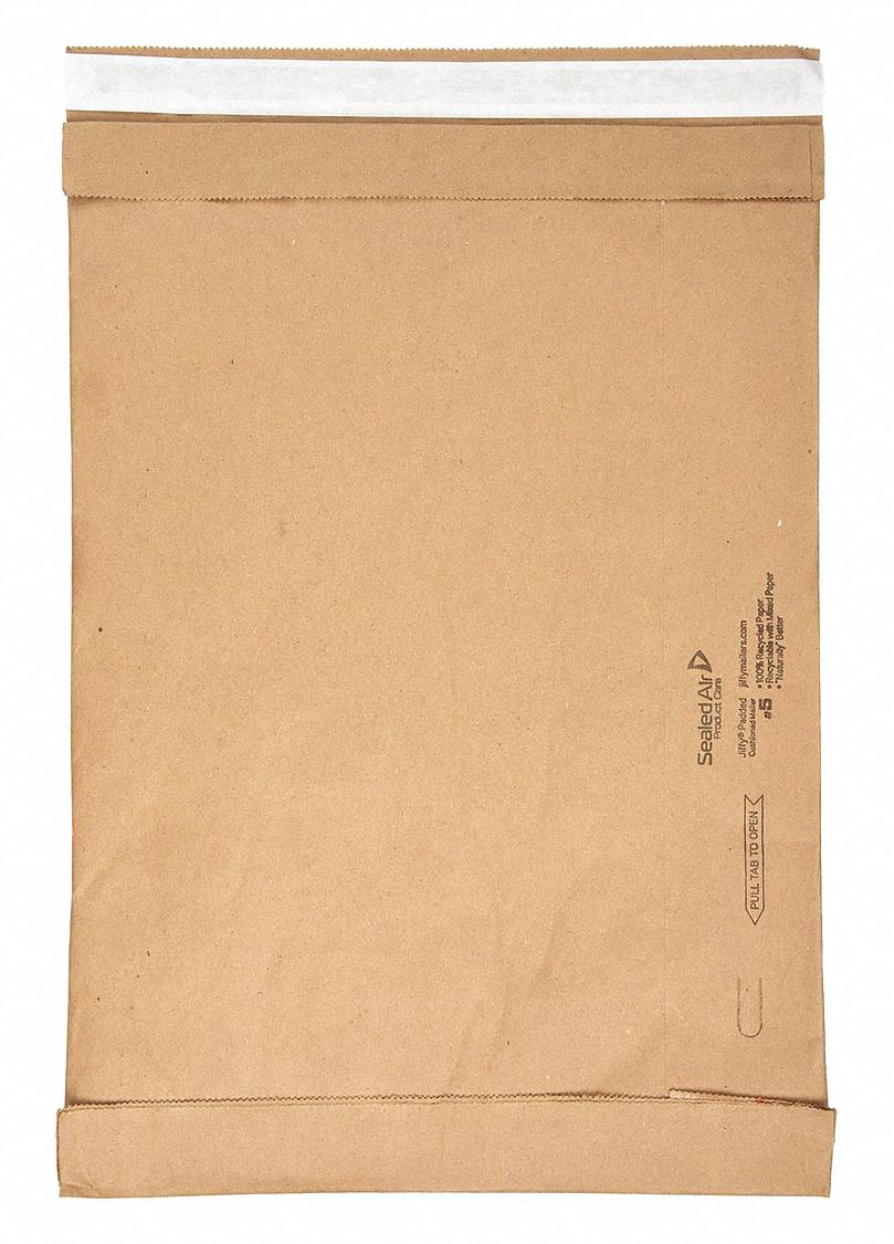 12 1/2 in x 19 in, #6, Mailer Envelopes - 5KMW6|5KMW6 - Grainger