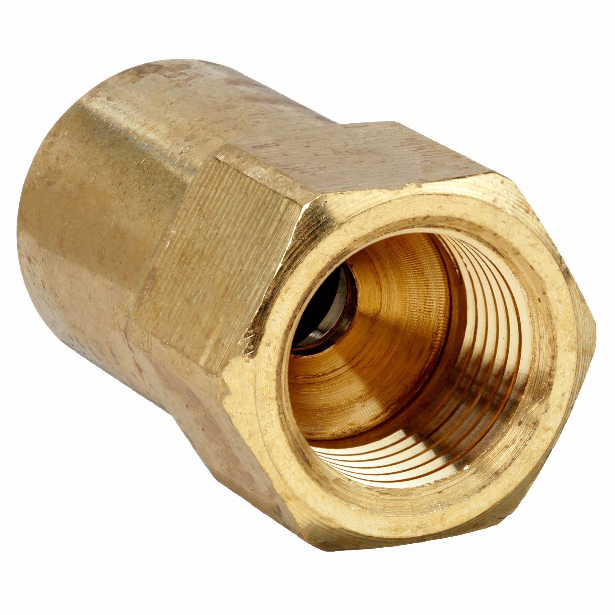 PARKER Female Flare Connector, Flare Connection Type, 3/8 in Tube Size ...