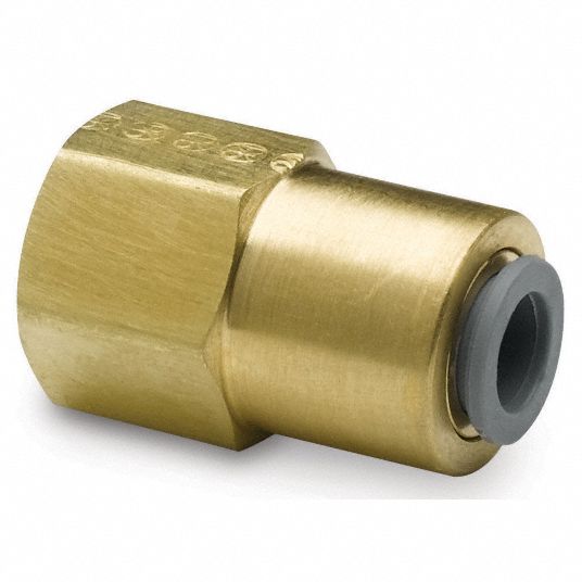 1/2 in. OD Flare x 1/4 in. FIP Brass Adapter Fitting (20-Pack)