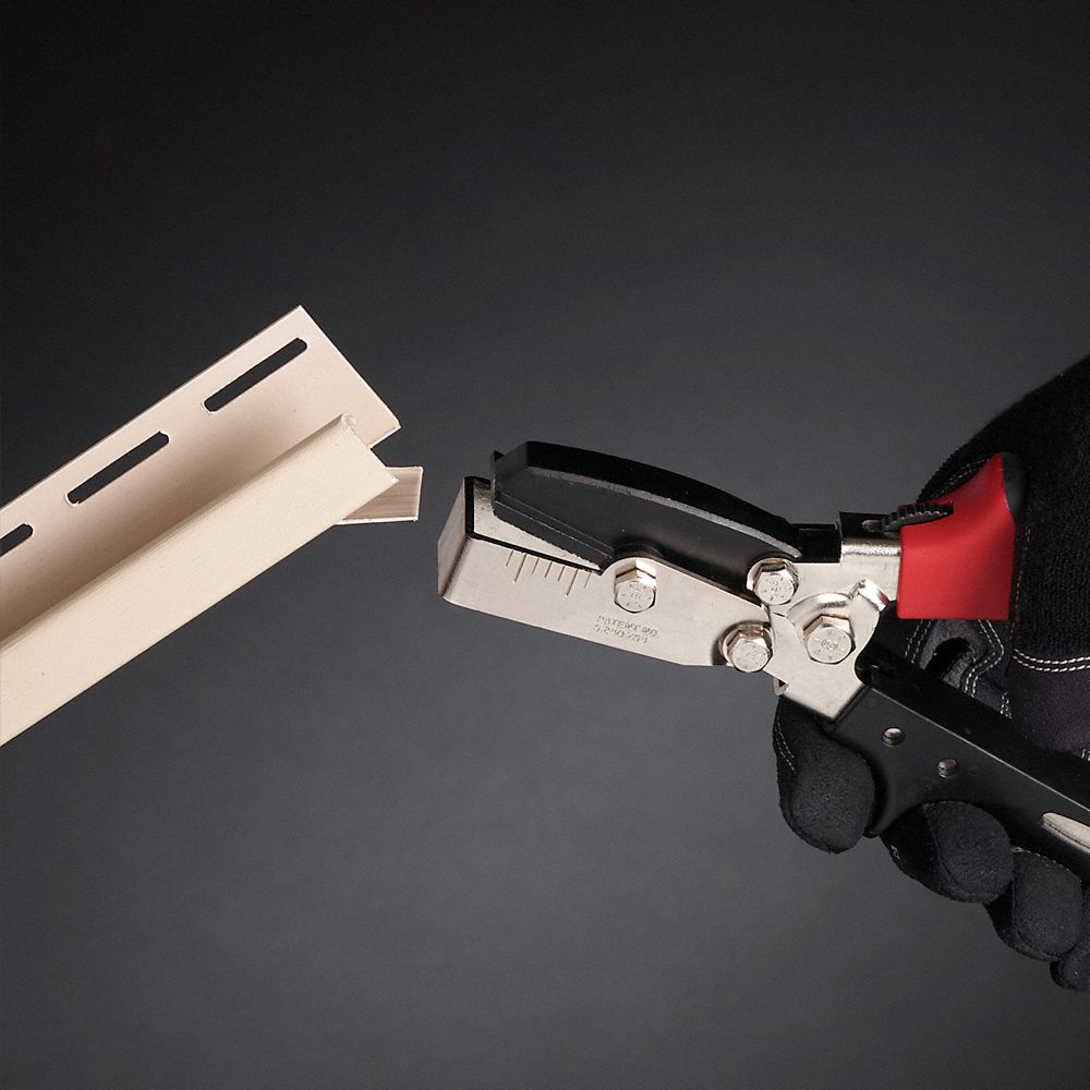 MALCO Steel JChannel Cutter For Use With Vinyl Siding,1 1/4 in Cutting