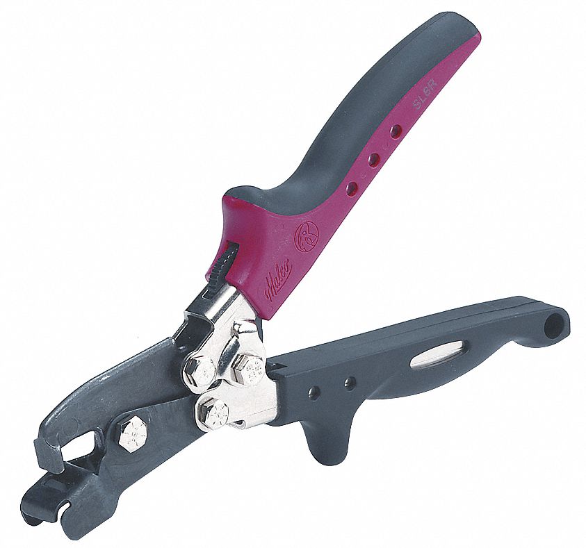 VINYL FENCE NOTCHER, 9 IN OVERALL L, PLASTIC, SPRING ASSIST HANDLE, VINYL, 1 IN NOTCH D