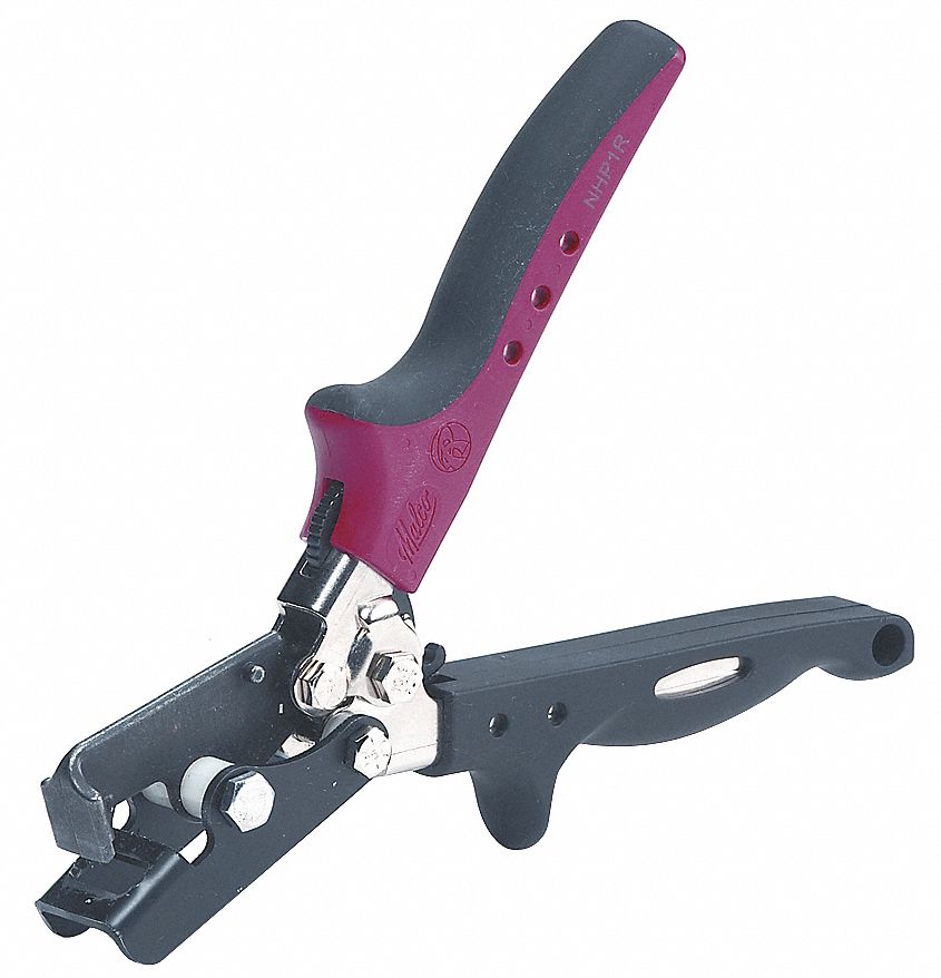 VINYL FENCE NOTCHER, 9 IN OVERALL L, PLASTIC, SPRING ASSIST HANDLE, VINYL, 1 IN NOTCH D