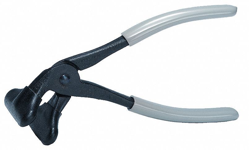 Hand Seamer and Tong: 3 1/2 in Jaw Wd, 1 1/2 in Jaw Dp, No Markings, Std Cushion Grip, SG11