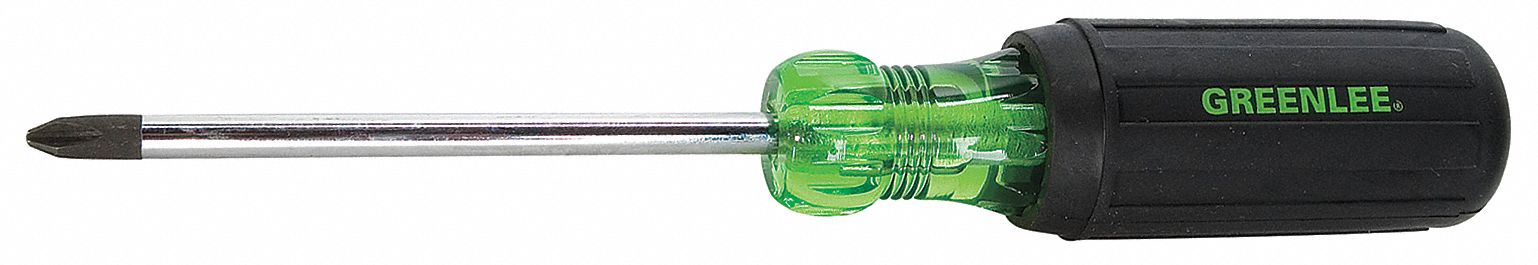 Screwdriver, Phillips, #2x4", Round