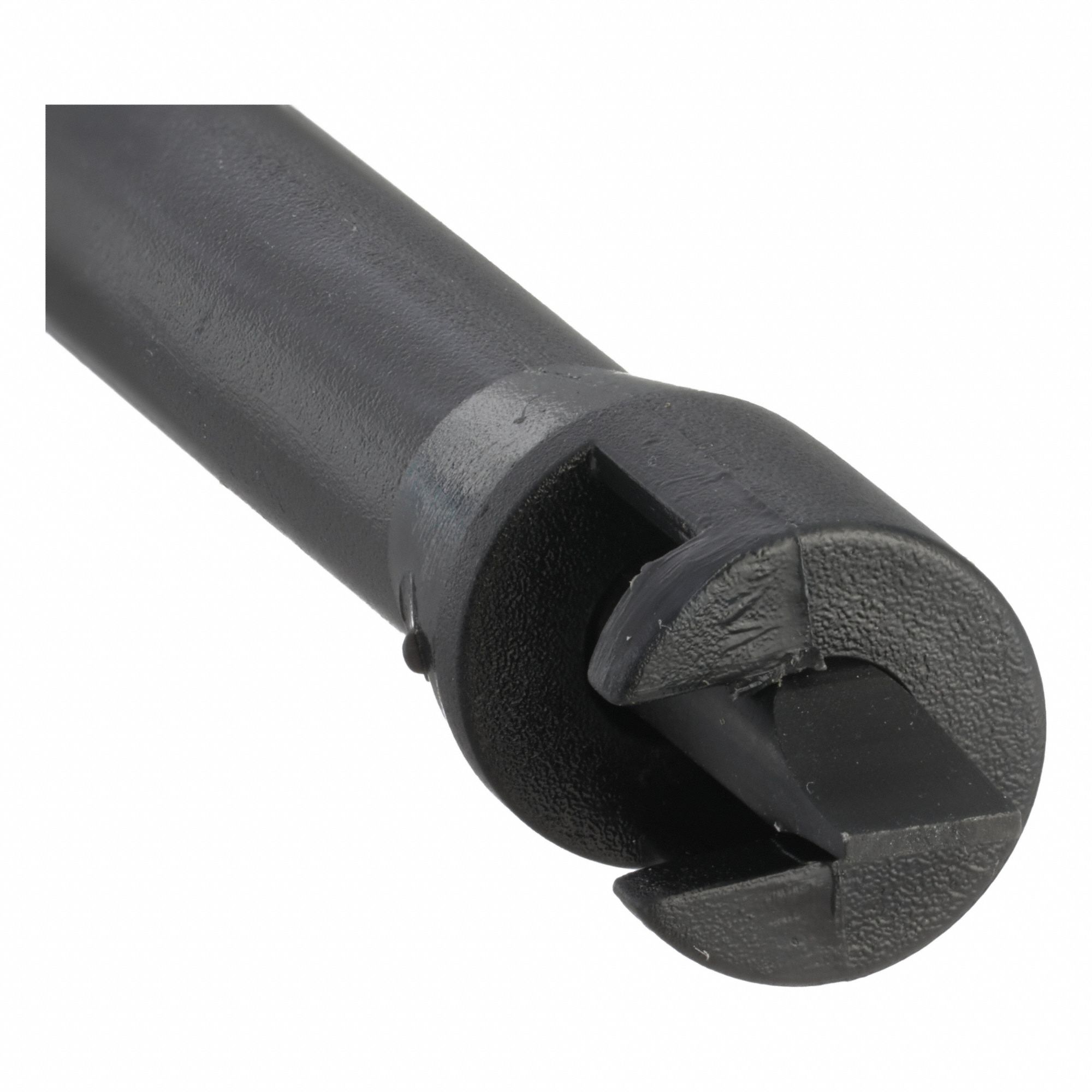 Screw-Holding Slotted Screwdriver: Professional, Steel, 3/16 in Tip Size, Long Lg, Cabinet