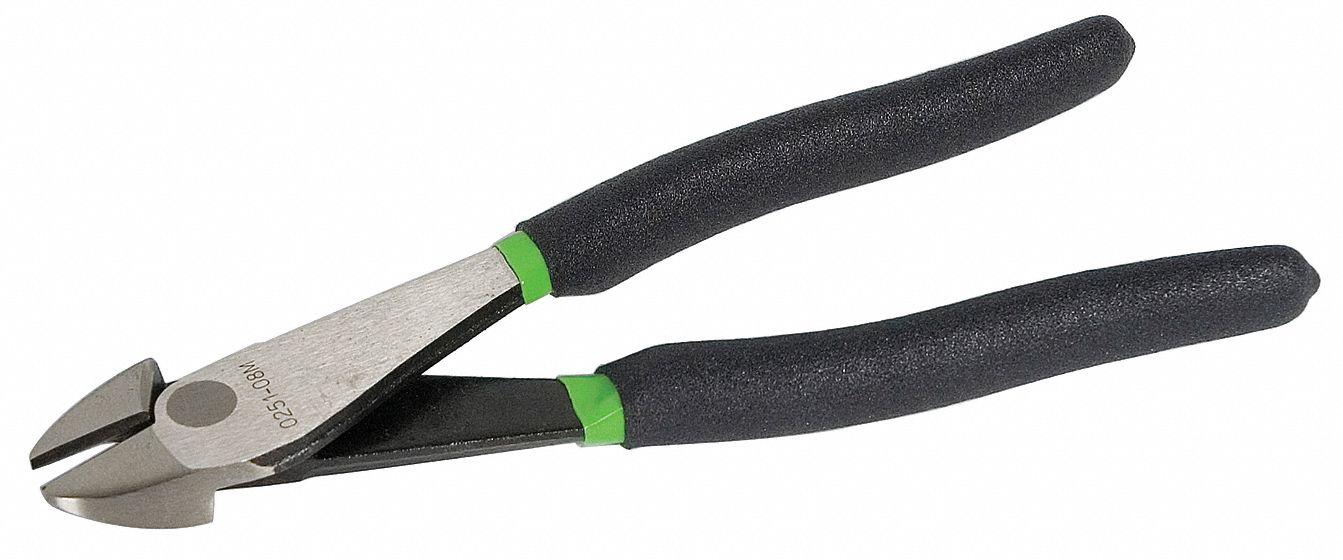 DIAGONAL CUTTING PLIER,8-3/4IN L