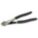 HIGH LEVERAGE DIAGONAL CUTTING PLIER, FLUSH, STRAIGHT, ¾ IN JAW L, 1¼ IN JAW W, TETHER READY
