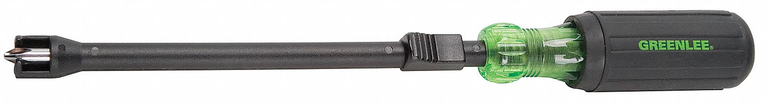 SCREW-HOLDING PHILLIPS SCREWDRIVER, #2 TIP SIZE, 11 IN OVERALL L, 7 IN SHANK L