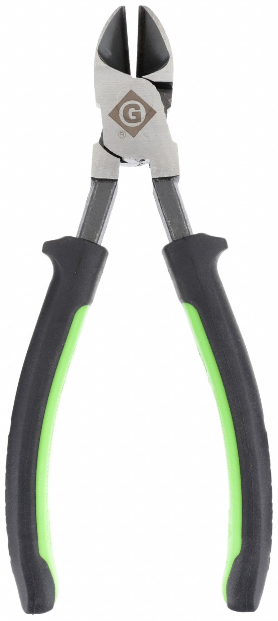 HIGH LEVERAGE DIAGONAL CUTTING PLIER, FLUSH, STRAIGHT, OVAL, 3/4 IN JAW L, 3/4 IN JAW W