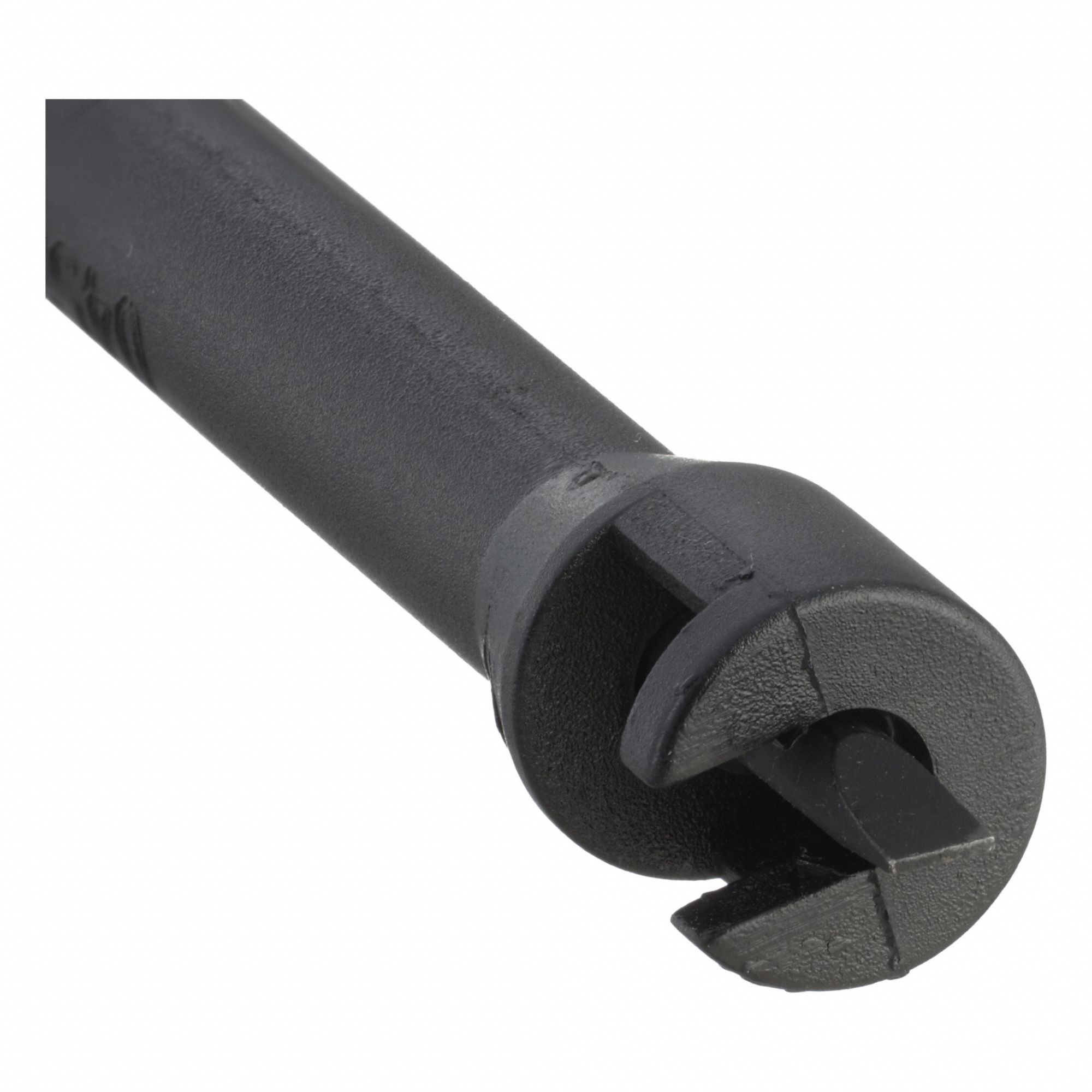 Screw-Holding Slotted Screwdriver: Professional, Steel, 1/8 in Tip Size, Long Lg, Cabinet