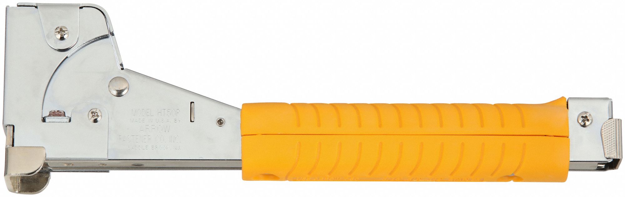 Hammer Tacker: 11 1/4 in Overall Lg, For 3/8 in_1/2 in Staple Leg Lg, For 3/8 in Staple Wd