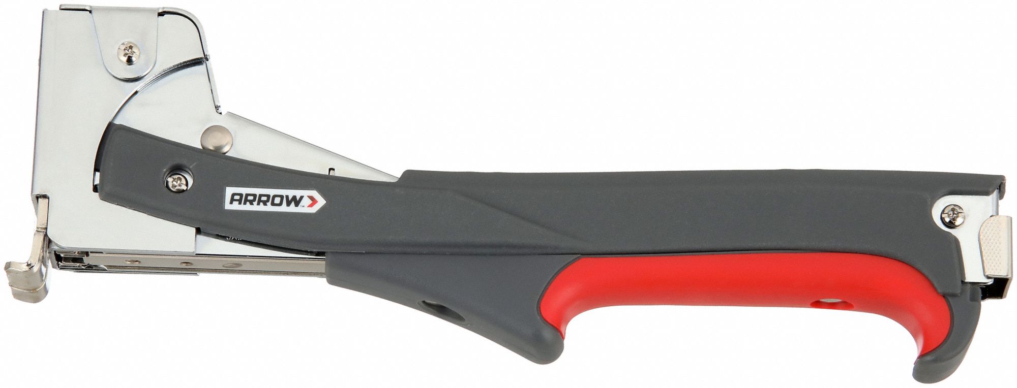 HAMMER TACKER, 11 1/4 IN OVERALL L, FOR 3/8 IN/1/2 IN STAPLE LEG L, FOR 3/8 IN STAPLE W