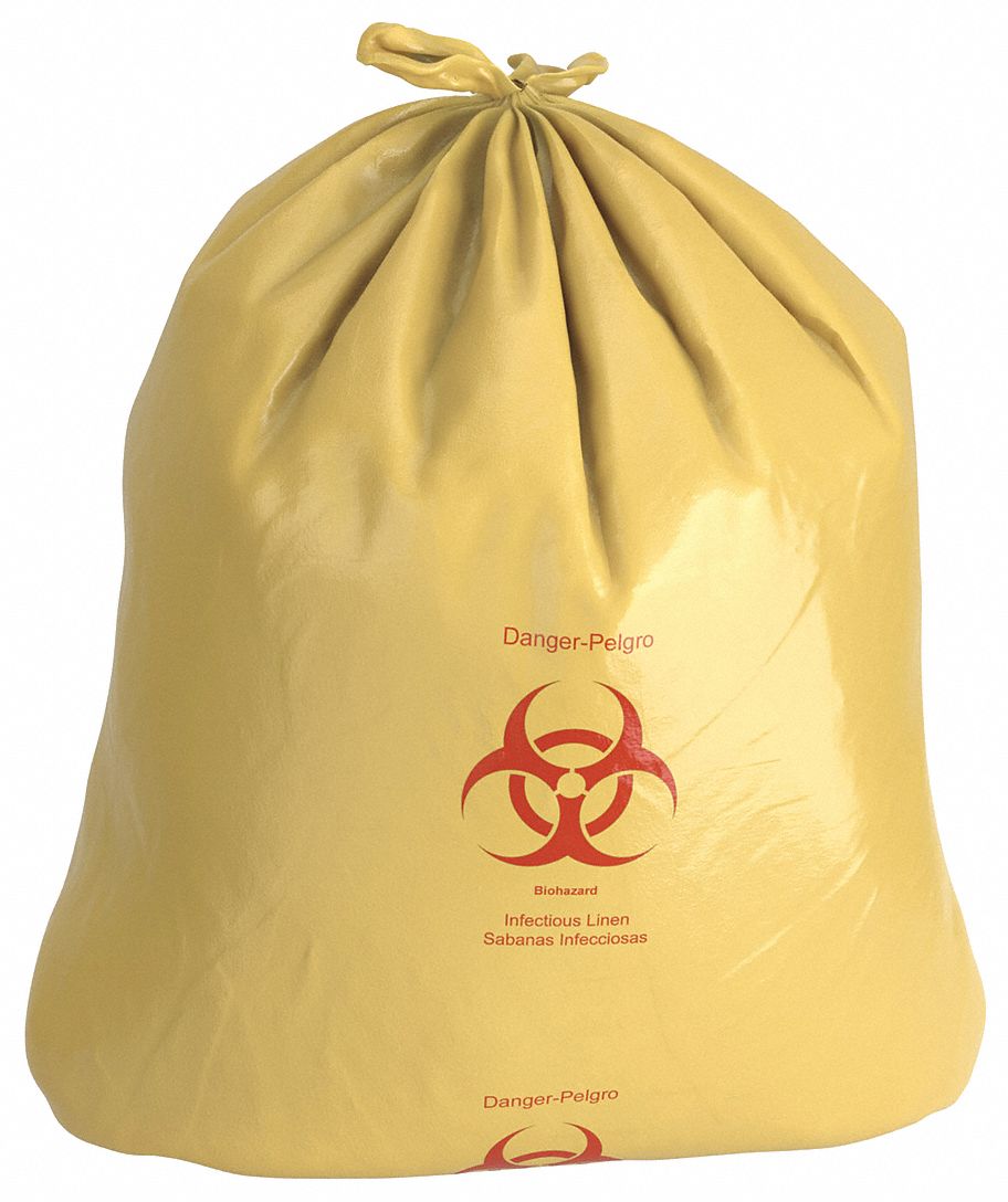 ABILITY ONE, 30 1/2 in Wd, 43 in Ht, Biohazard Bags 5KRC8810501517
