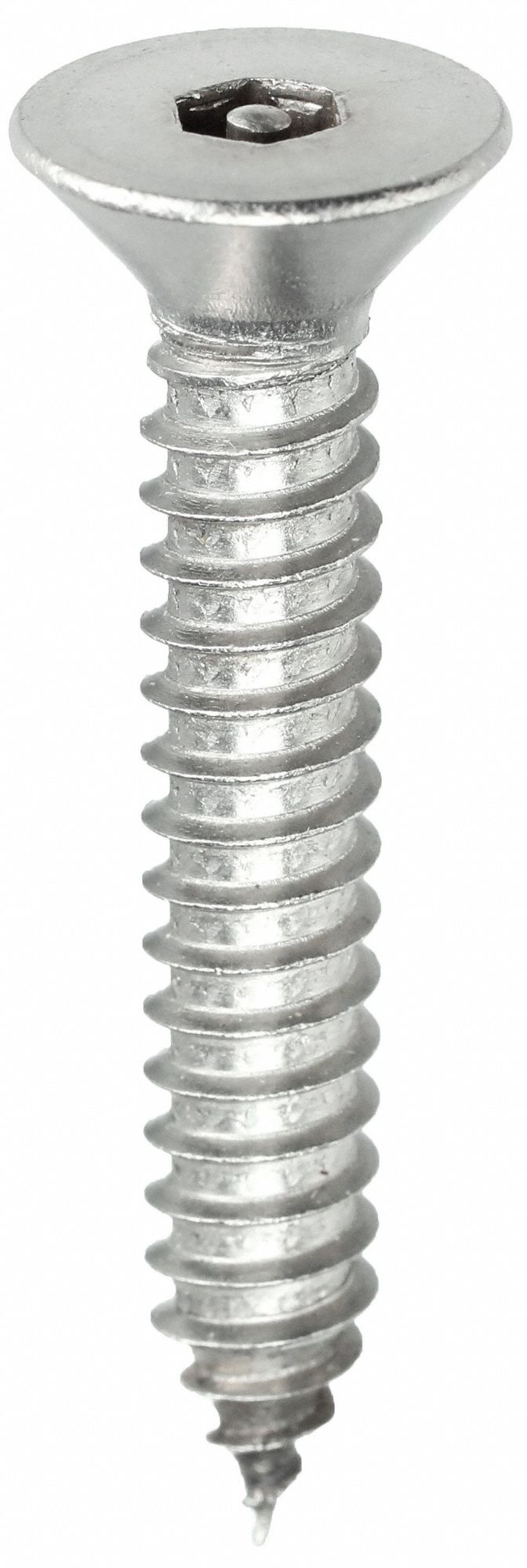 TAMPER-PRUF SCREW TAMPER RESISTANT SCREW, SIZE #8, ½ IN L