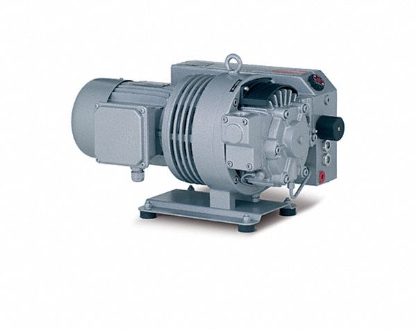 Vacuum Pump: 1.5 hp, 3 Phase, 230/460V AC, 17.7 cfm Free Air Displacement