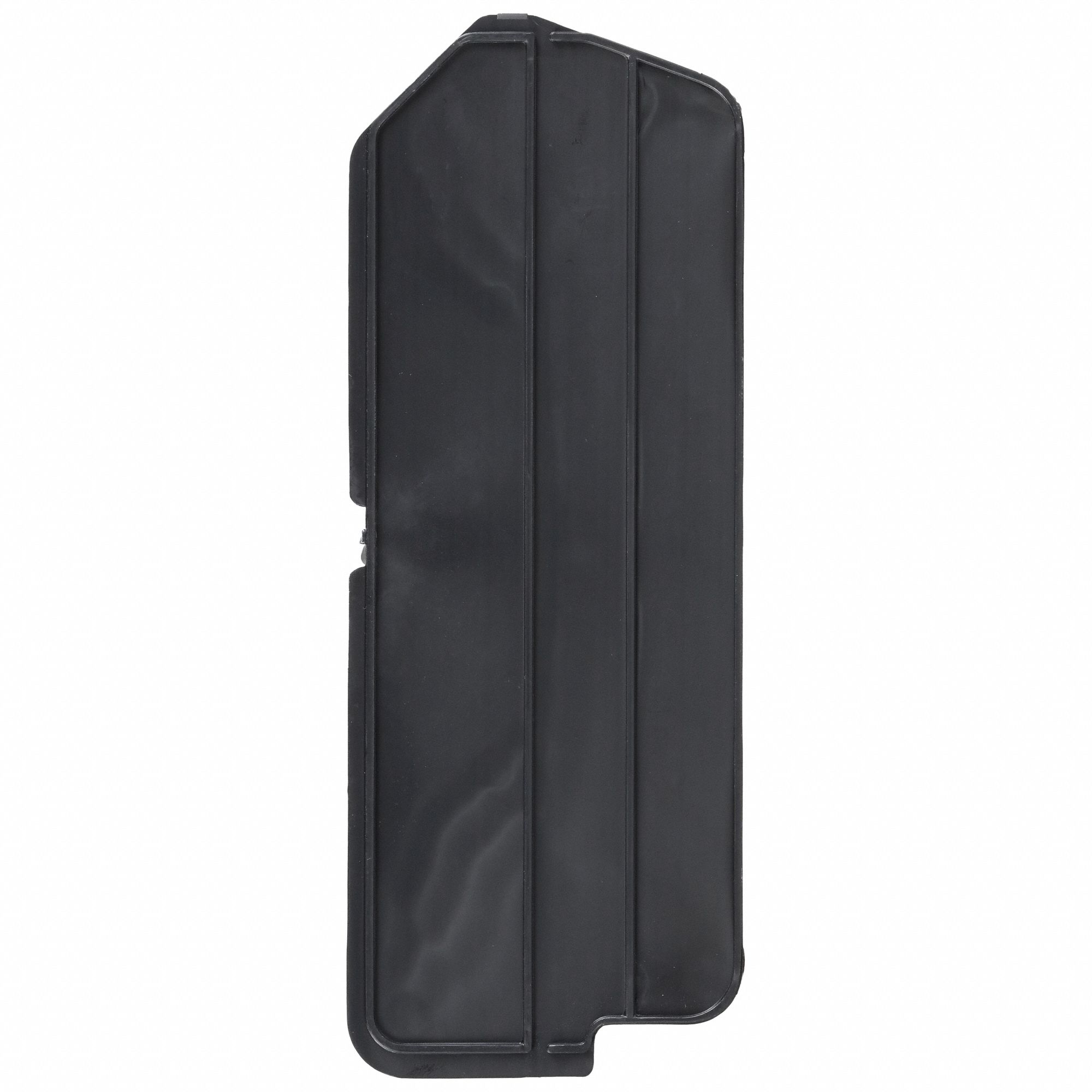 BIN DIVIDER, 6 IN X 2¾ IN, BLACK, 6 PK