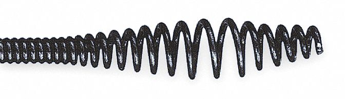 Drain Cleaning Cable: 5/16 in Dia., 35 ft Lg., Inner Core, Bulb Auger, Use with Drain Guns