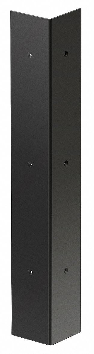 CORNER GUARD,BLACK,1X48IN,HARDWARE