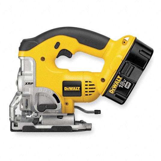 DEWALT Cordless Jigsaw Kit, 18.0VDC, 3 Position 5LA45DC330K Grainger
