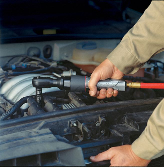 INGERSOLL RAND Ratchet 54 ftlb Fastening Torque, 160 RPM Free Speed