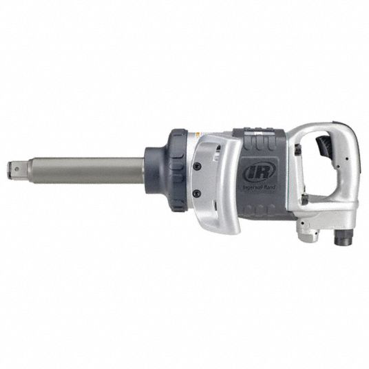 INGERSOLL RAND Impact Wrench: D-Handle, Extended, Full-Size, Gen Duty, 1 in  Square Drive Size