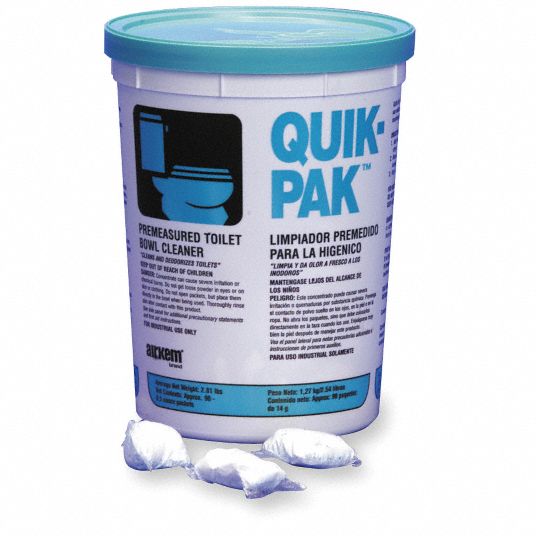 Toilet Bowl Cleaner, Packets Container Type, Fresh Fragrance, Ready to