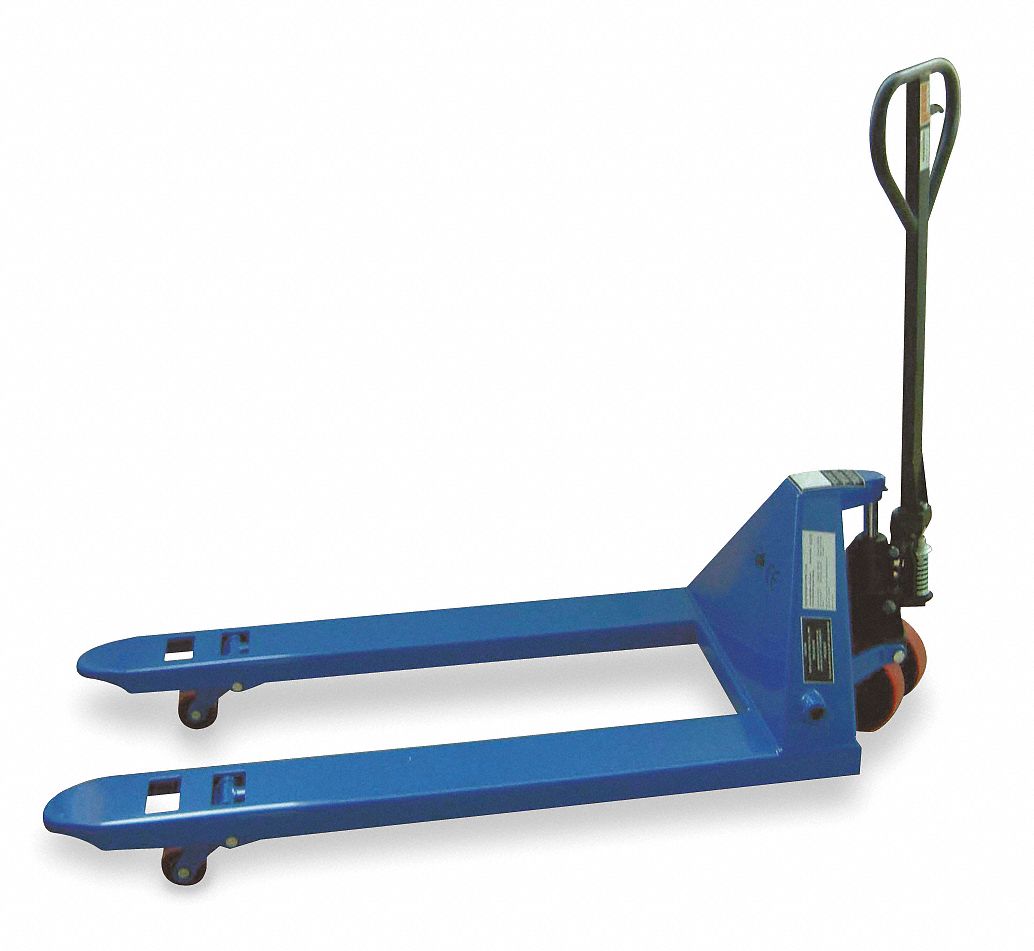 PALLET JACK,4,400 LB LOAD CAPACITY,BLUE