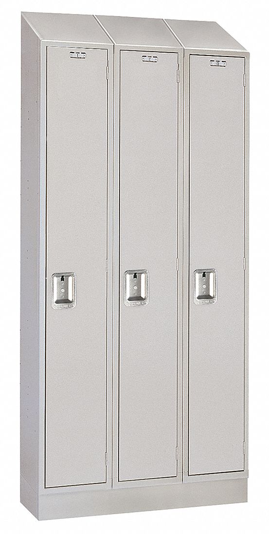 LYON, 54 in x 18 in x 82 in, Solid, Antimicrobial Wardrobe Locker ...
