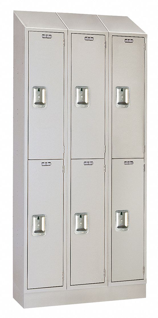 LYON, 36 in x 12 in x 80 in, Solid, Antimicrobial Wardrobe Locker ...