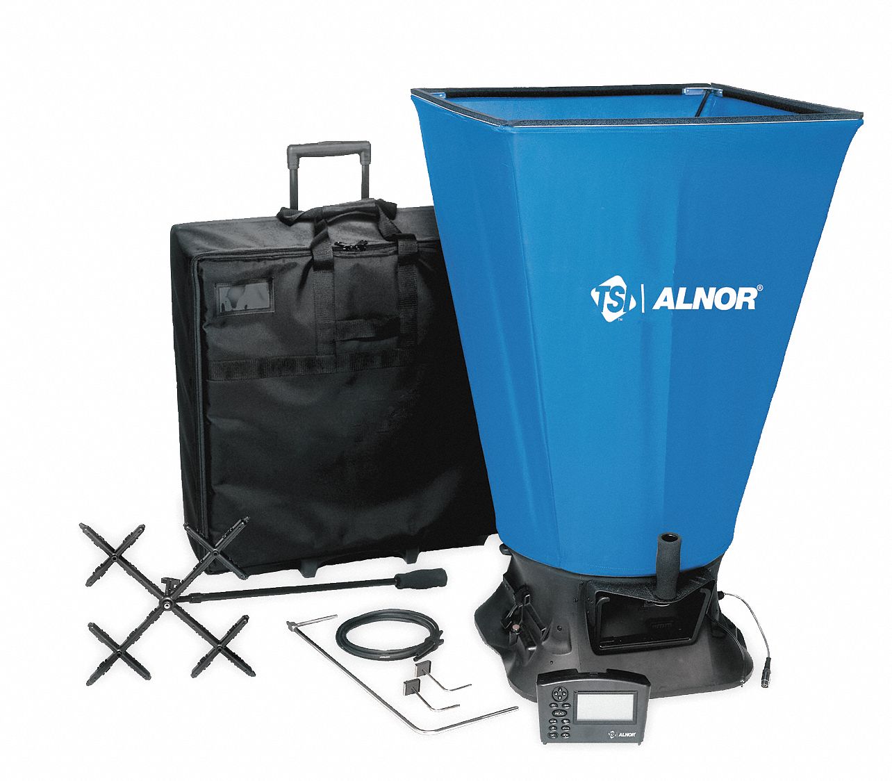 Digital Electronic Balometer, Hoods Included 2 x 2, CFM Range 25 to