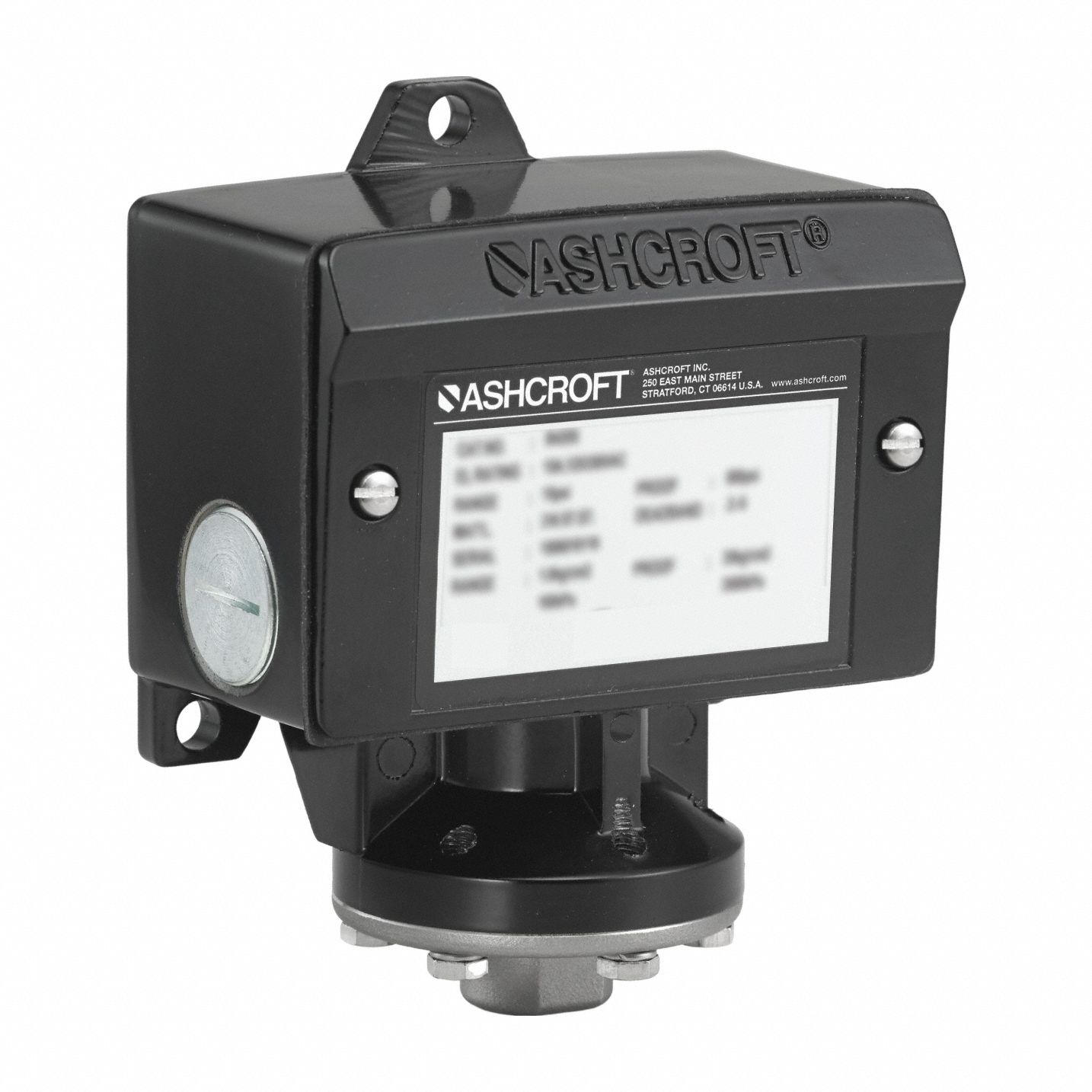 ASHCROFT, 10 psi – 100 psi, B Series, Pressure Switch