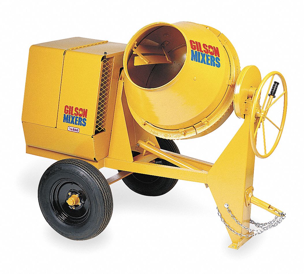 Gilson Concrete Mixer 6 Cu Ft 5lc17 600cm Grainger