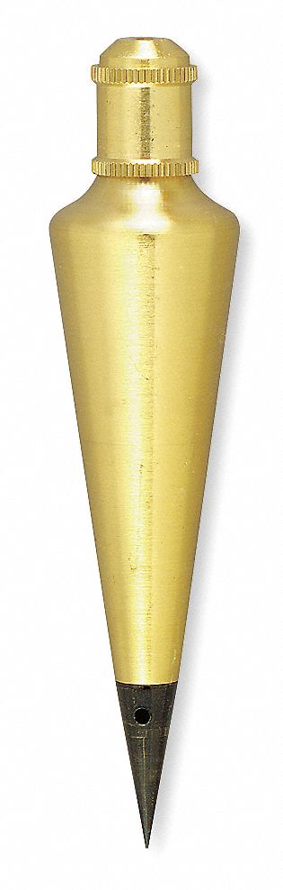 5LC21 - Plumb Bob Brass 16 Oz