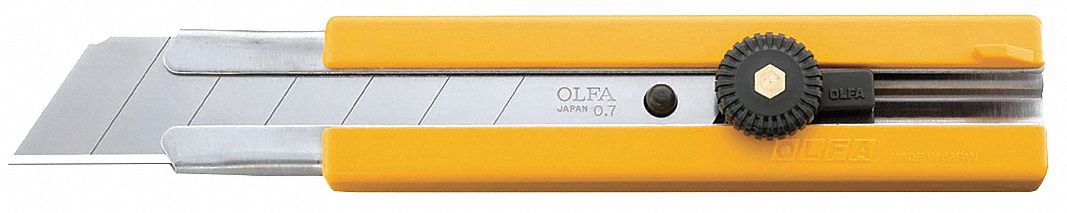 5LC35 - Snap-Off Knife 6 3/4 In Yellow