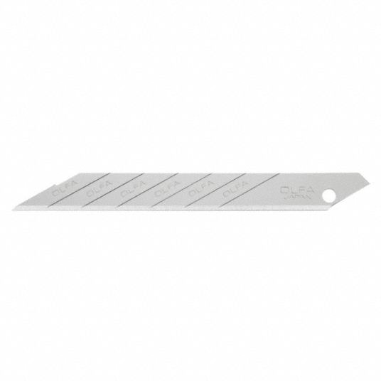 920536-5 Olfa Snap-Off Blade: 4 1/2 in Blade Lg, 11/16 in Blade Wd