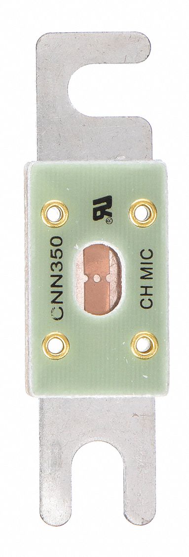 Forklift Limiter Fuse: Bolt-On, Very-Fast-Acting, 350 A, 80 V DC, Indicating